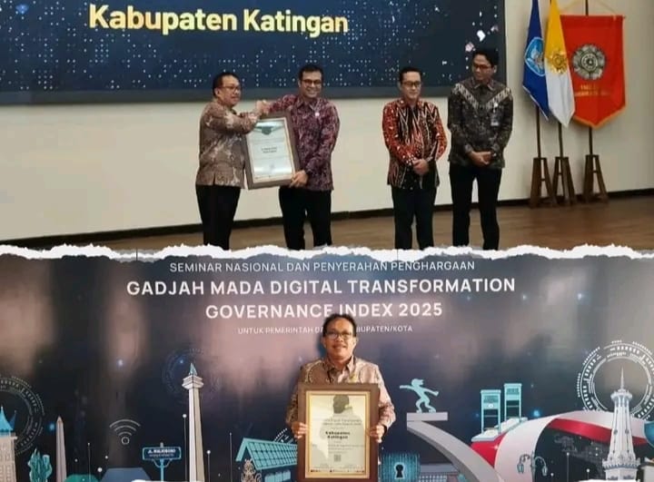 Pemkab Katingan Masuk Deretan Daerah Digital Terbaik se-Indonesia