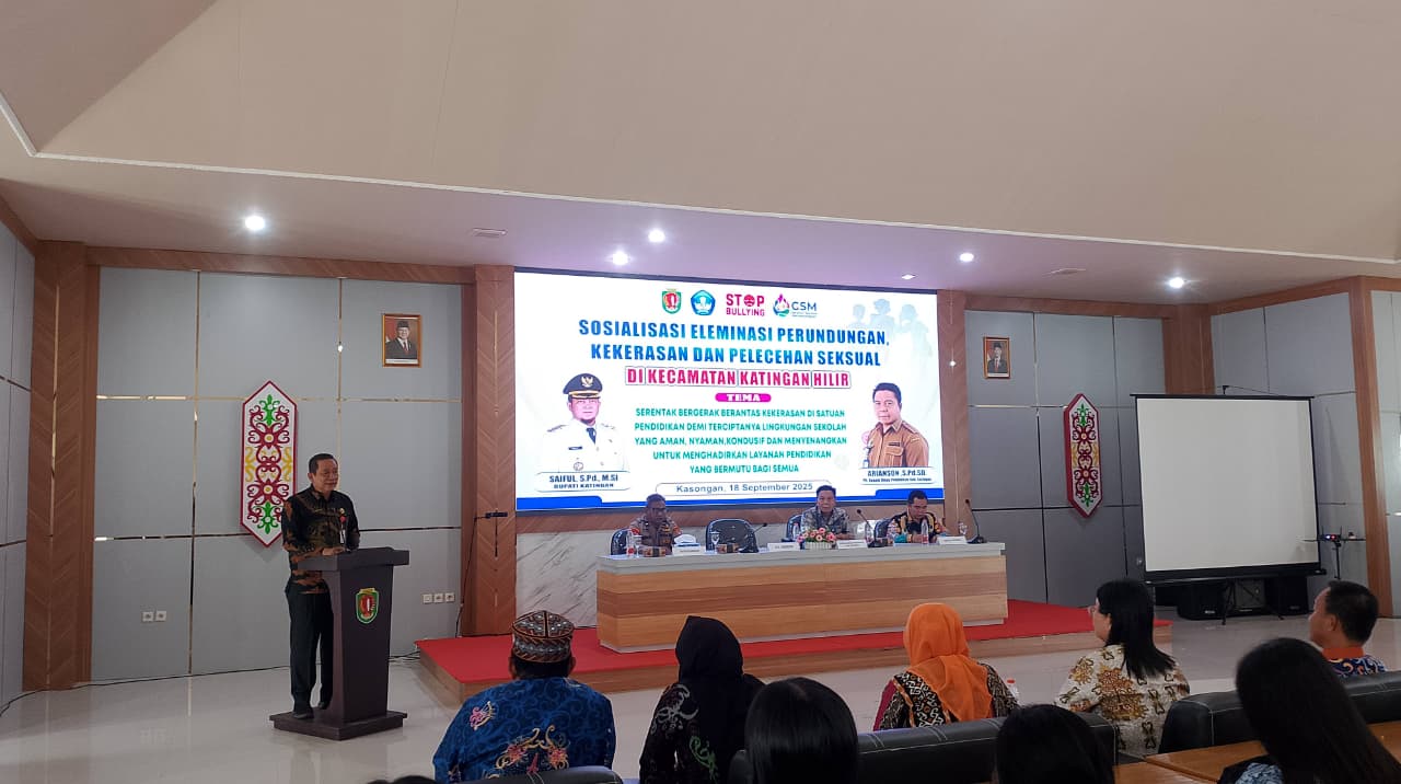 Pemkab Katingan Tegaskan Komitmen Ciptakan Sekolah Aman dan Bebas Kekerasan