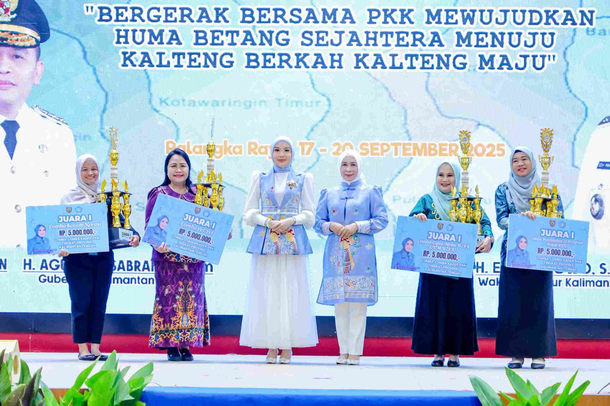 Rakerda PKK Kalteng 2025: Dari Kesepakatan Strategis hingga Ajang Kreativitas Kader