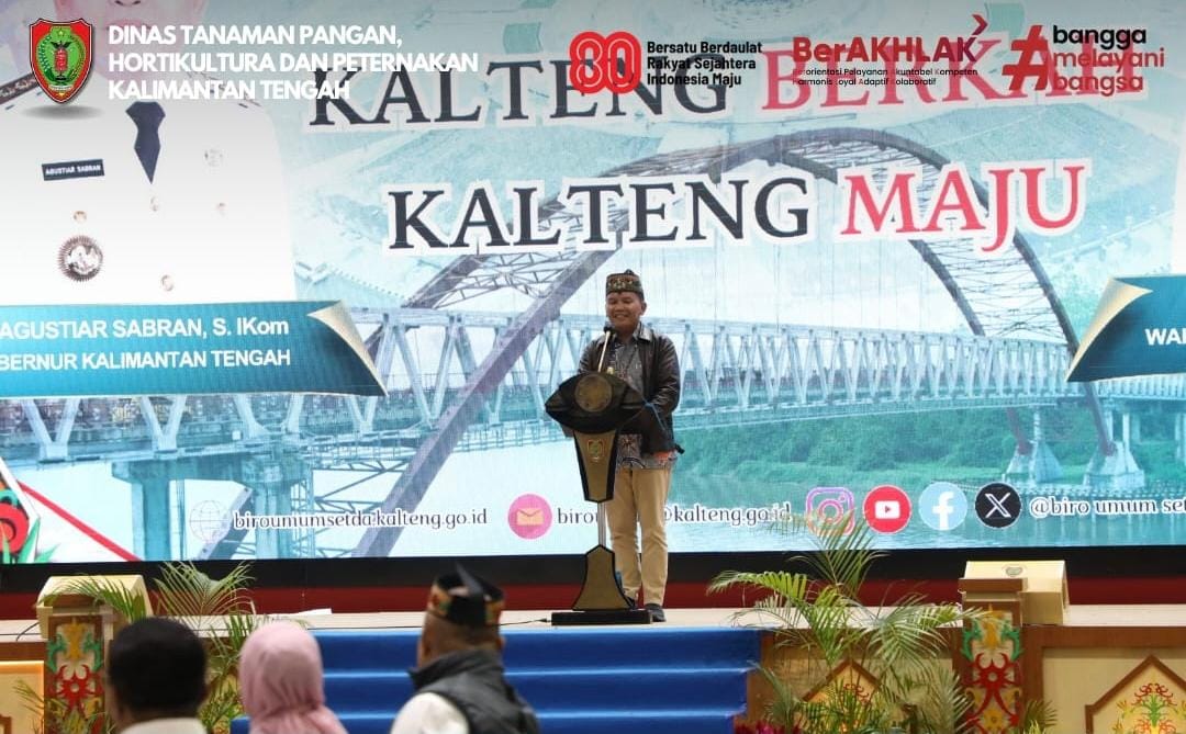 Gubernur Kalteng Komitmen Dukung Program Swasembada Pangan Nasional