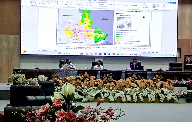 DPRD Barito Utara Bahas Penataan Ruang, Dinas PUPR Ungkap Banyak Aset Daerah Masuk Kawasan Hutan