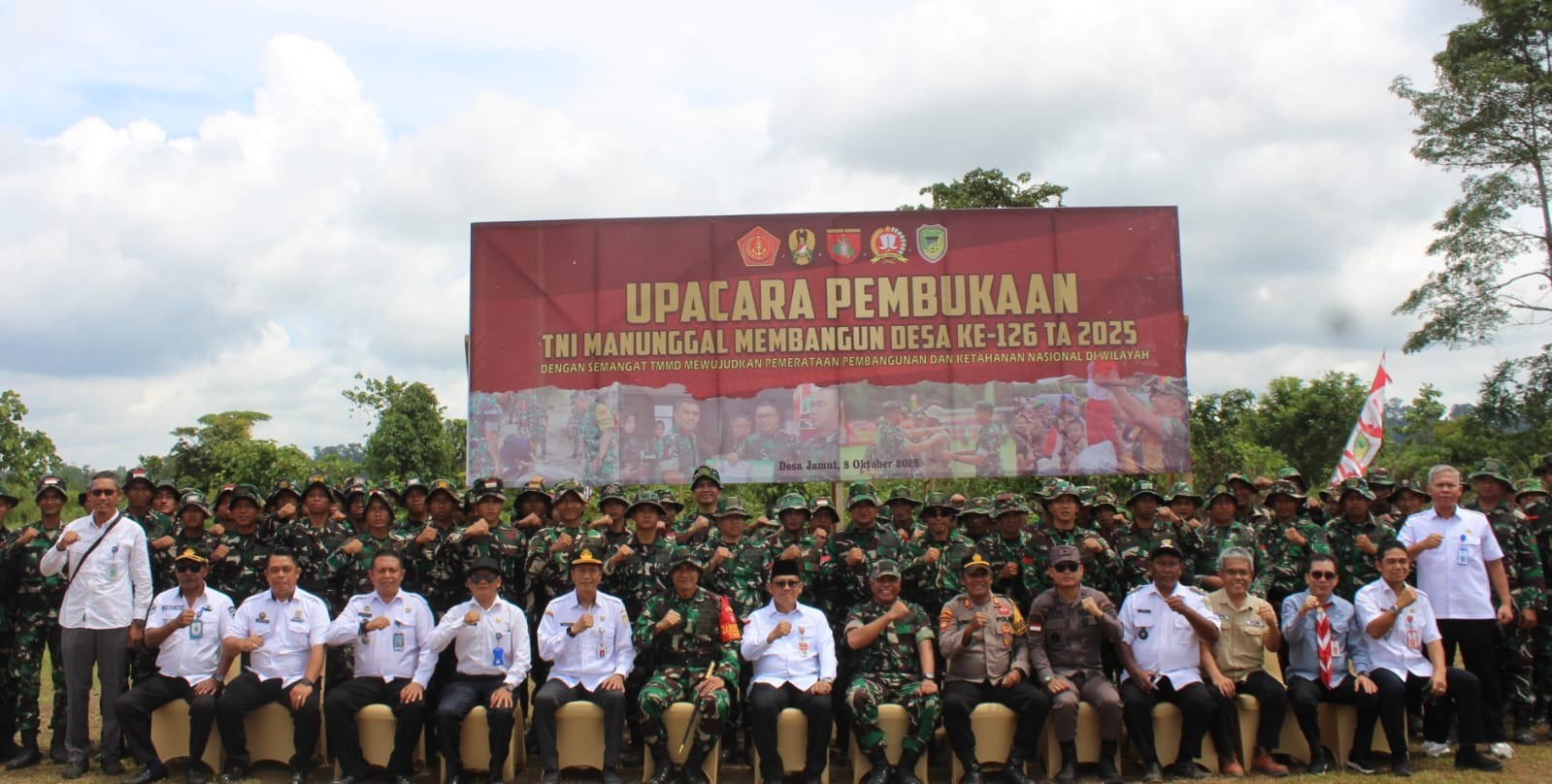 Pj Bupati Barito Utara: TMMD Jadi Bukti Nyata Sinergi TNI dan Rakyat Bangun Daerah