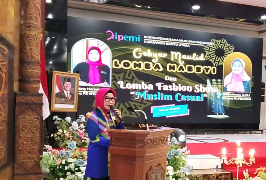 Gebyar Maulid Nabi di Barito Utara, IPEMI Hidupkan Semangat Cinta Rasul Lewat Lomba Habsyi dan Fashion Show Muslimah