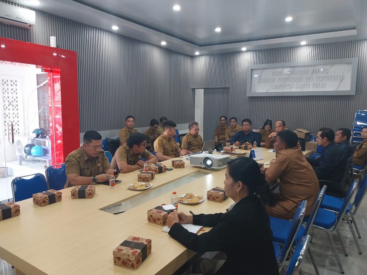 Kantor Pertanahan Barito Utara Matangkan Persiapan Ganti Rugi Lahan Bendungan Desa Jamut