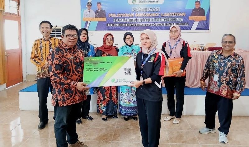 Gelar Pelatihan Menjahit Lanjutan, UPT BLK Barut Dorong Daya Saing Tenaga Kerja