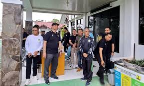 Bupati Barito Utara Kunjungi Dinas PUPR dan Beri Motivasi kepada Aparatur