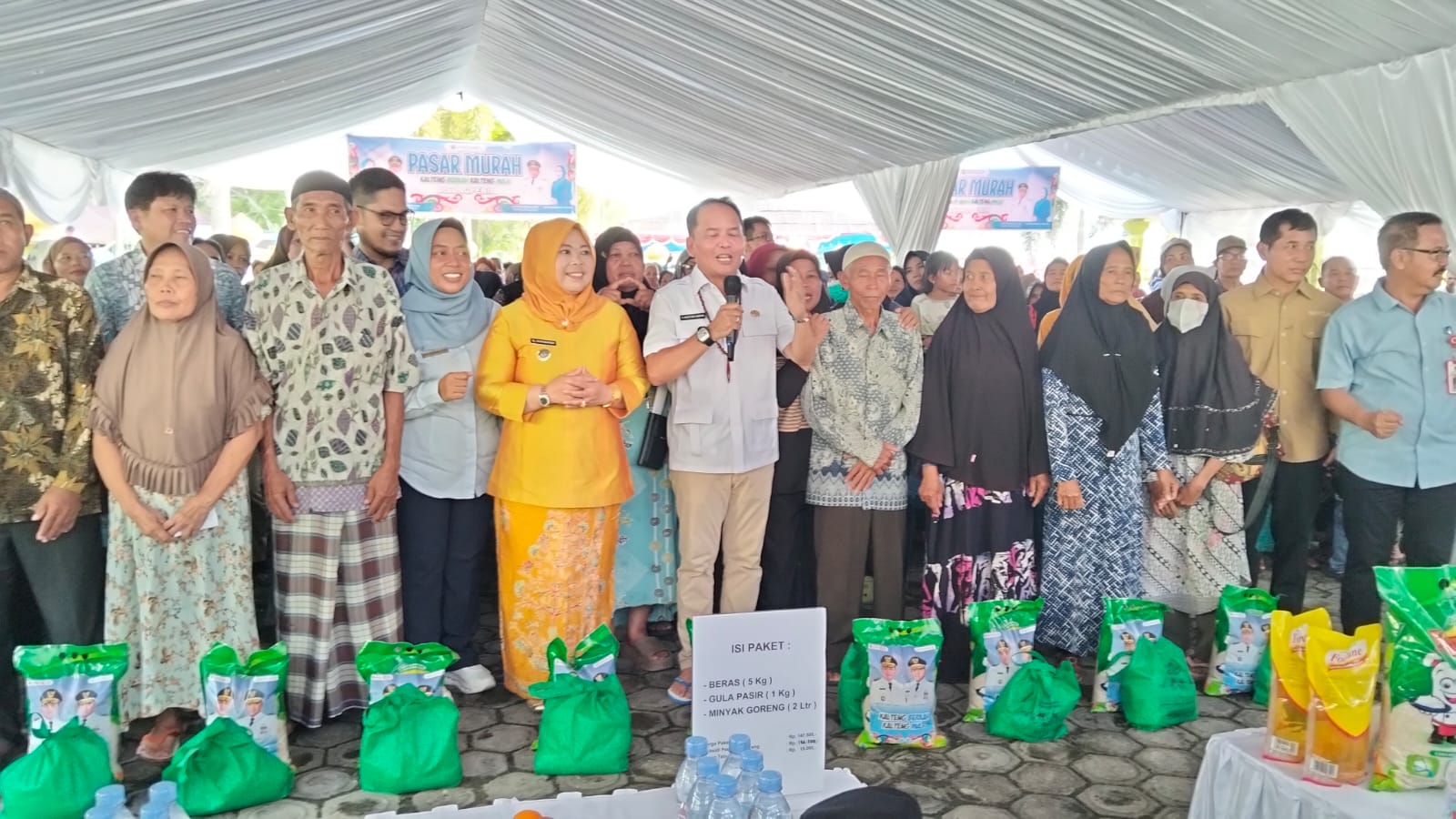 Agustiar Apresiasi Kobar: Subsidi Ditambah, Sembako Gratis untuk Warga