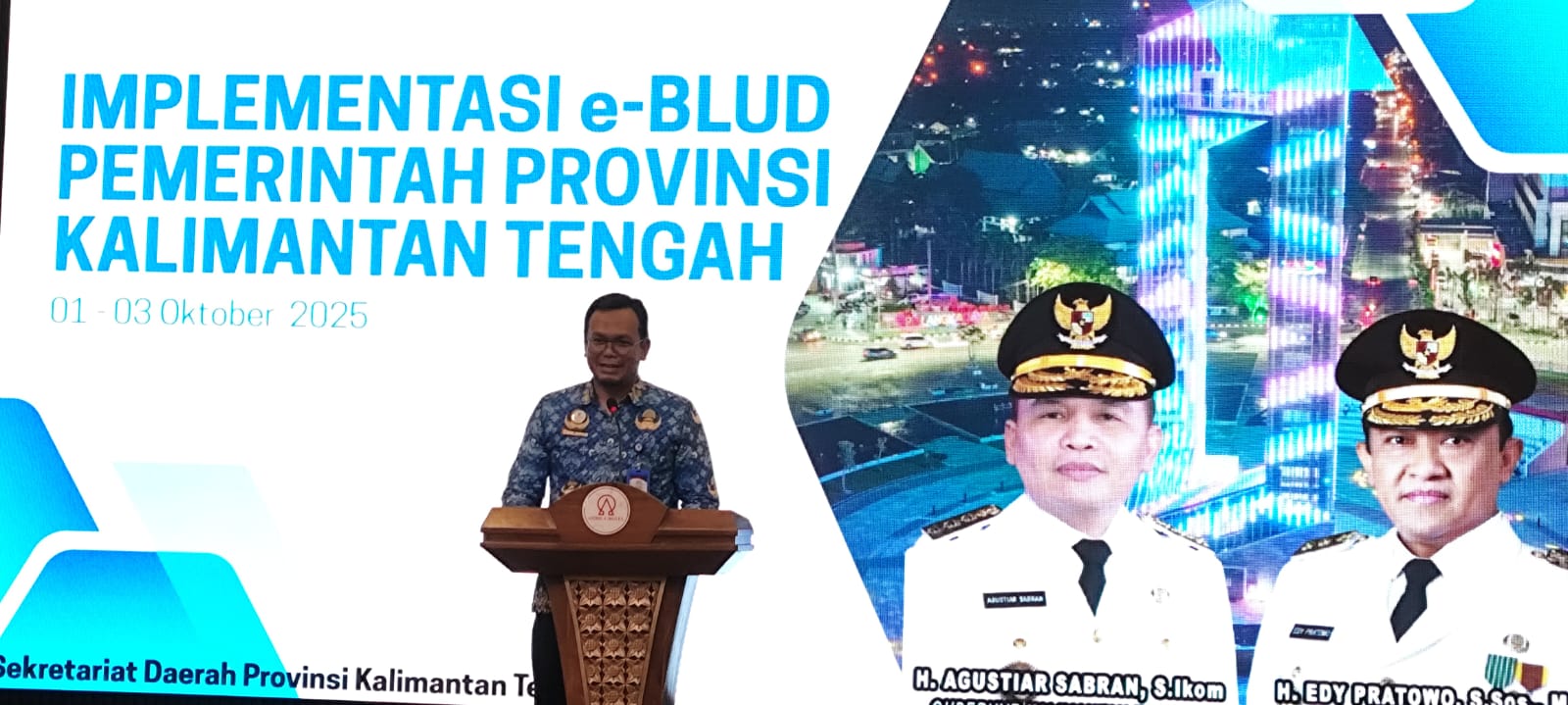 Implementasi e-BLUD di Kalteng Diharapkan Dorong Tata Kelola Keuangan Transparan