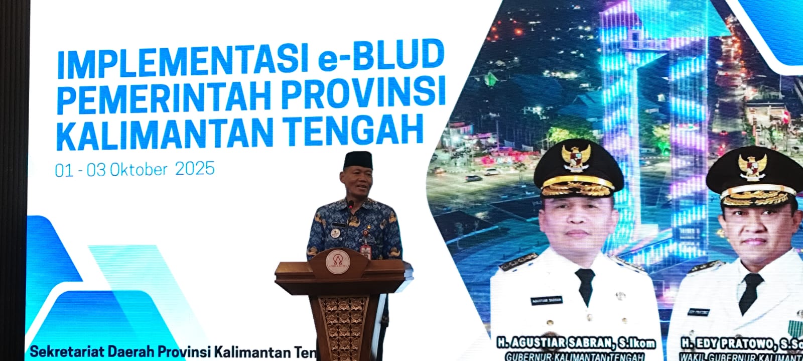 Yuas Elko: e-BLUD Kalteng Perkuat Efisiensi Pelayanan Publik