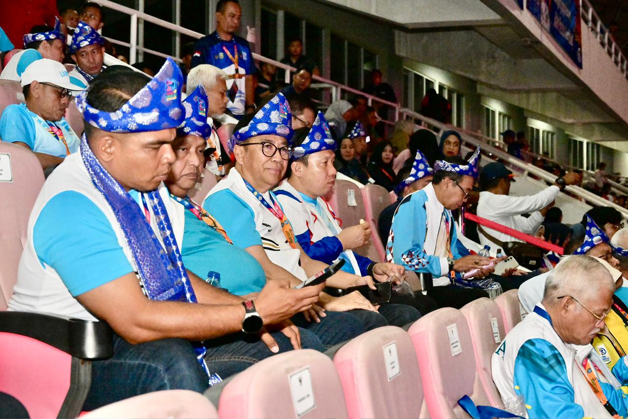 Plt Sekda Kalteng Hadiri Pembukaan Pornas Korpri XVII di Palembang