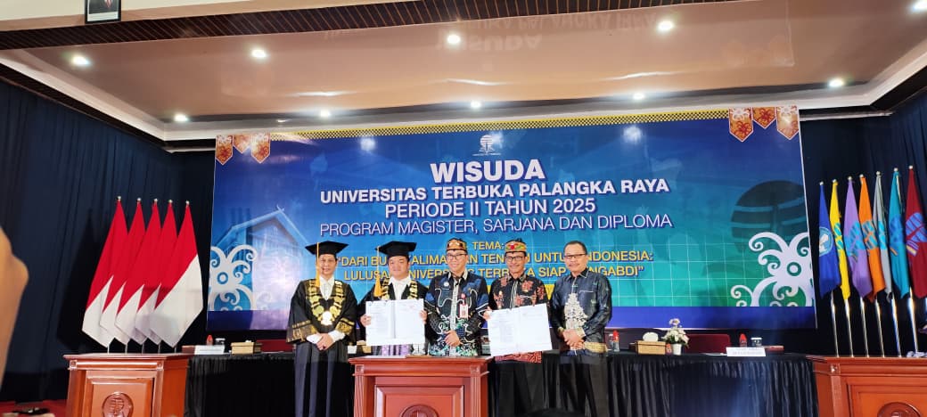 UT Palangka Raya Gelar Wisuda, Plt Sekda Kalteng Dorong Lulusan Jadi Teladan di Masyarakat