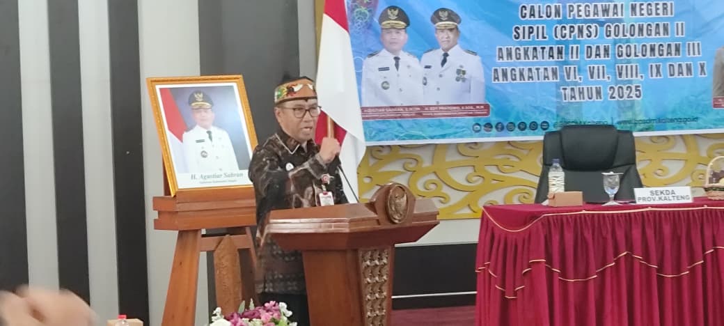 Plt Sekda Kalteng Tegaskan ASN Profesional Cermin Pemerintahan yang Berkualitas
