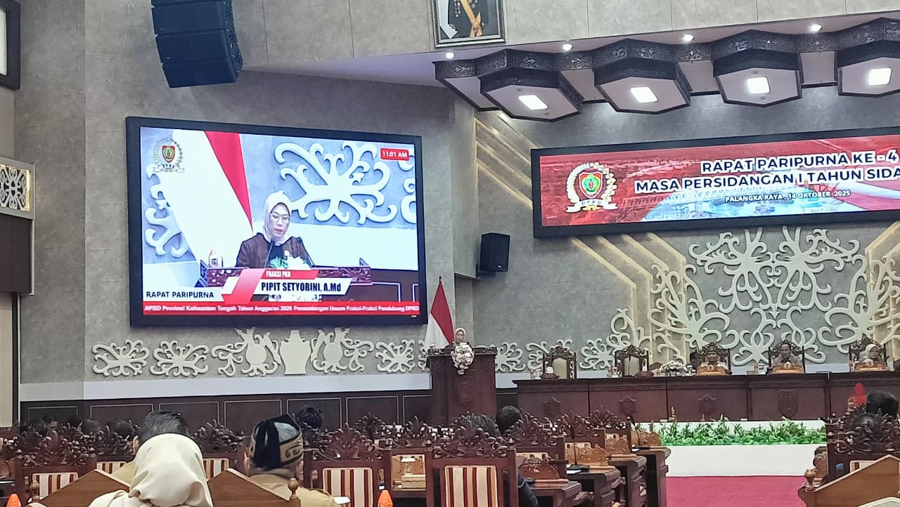 Soroti Defisit RAPBD 2026 Kalteng, PKB Dorong Strategi Peningkatan Pendapatan Daerah