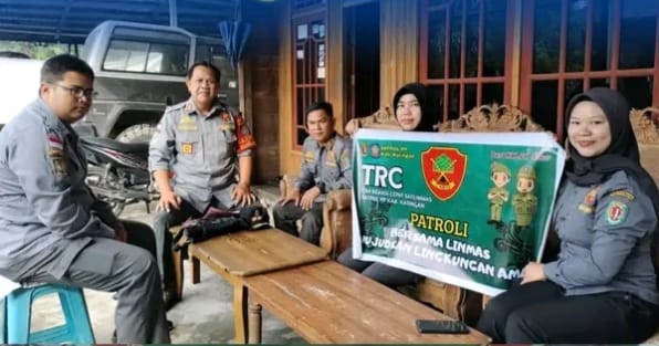 Satpol PP dan Damkar Katingan Aktifkan Patroli Linmas di Kasongan Lama