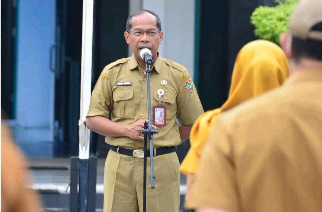 Apel Gabungan Dinkes Kalteng, Suyuti Syamsul Ingatkan Pentingnya Disiplin dan Integritas ASN