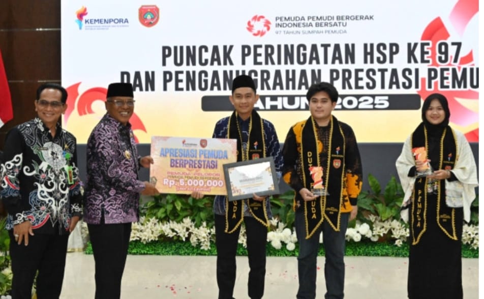 Tiga Figur Muda Kobar Ukir Prestasi di Hari Sumpah Pemuda, Ini Pesan Wabup Suyanto