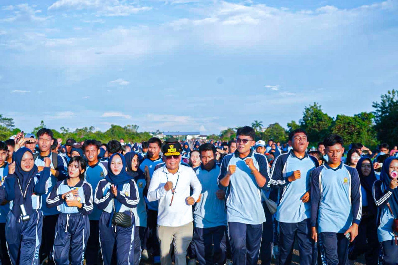 Gubernur Kalteng Ajak Pelajar Muara Teweh Bangun Budaya Hidup Sehat