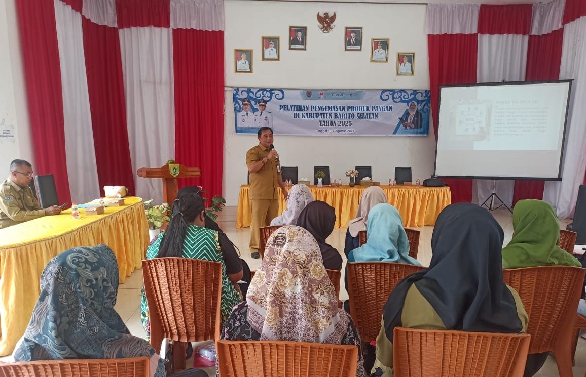 Pelatihan Pengemasan Produk Pangan Dorong Daya Saing UMKM Barito Selatan