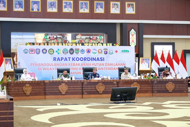 Rakor Karhutla 2025 Tegaskan Penguatan Kolaborasi Nasional dan Daerah