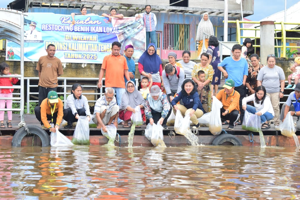 Gubernur Kalteng Dorong Restocking untuk Pulihkan Ekosistem Perikanan