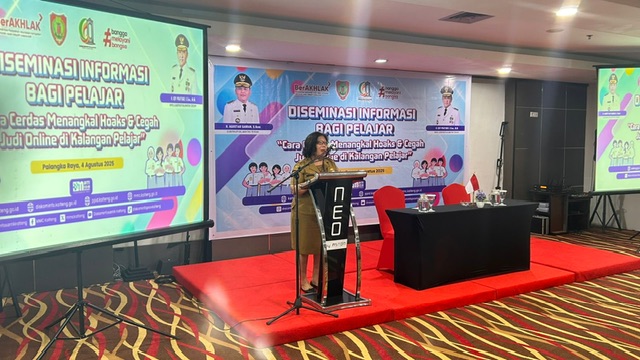 Pemprov Kalteng Bekali Pelajar dengan Literasi Digital untuk Tangkal Hoaks dan Judi Online