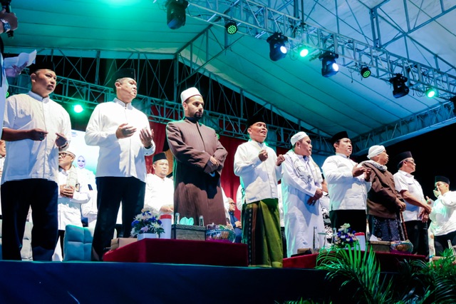 Puncak Peringatan HUT ke-80 RI, Tabligh Akbar Kebangsaan Kalteng Dihadiri Ribuan Jamaah