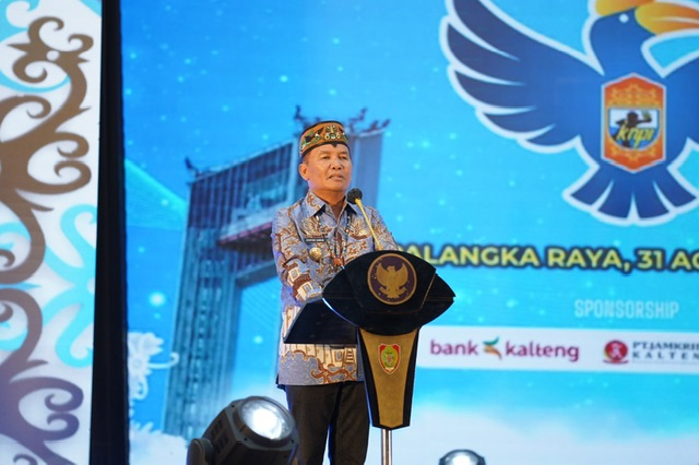 KNPI Kalteng Dilantik, Gubernur Dorong Kolaborasi Pemuda