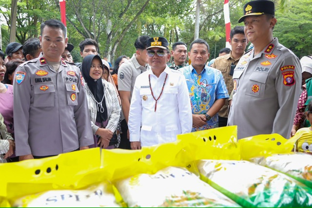 Jamin Stabilitas Harga, Polri Gencarkan Gerakan Pangan Murah di Kalteng