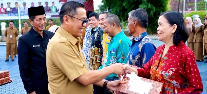 Puluhan Pegawai Akhiri Pengabdian, Pemerintah Barito Utara Beri Penghormatan