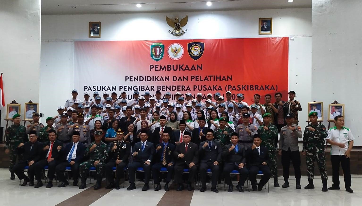 Wabup Katingan Harap Peserta Paskibraka Jadi Teladan Daerah