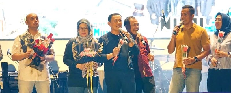 Band Nidji dan Wulan Alora Meriahkan Malam Puncak HUT ke-75 Barito Utara dan Hari Bhayangkara ke-79