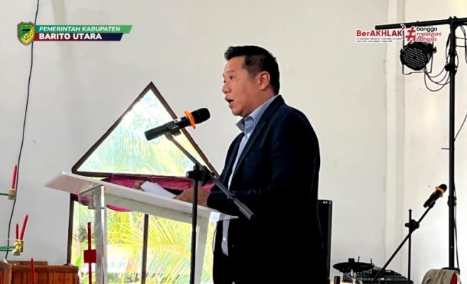 Wabup Barito Utara Resmikan Gedung Baru GSJA Shekinah Kandui