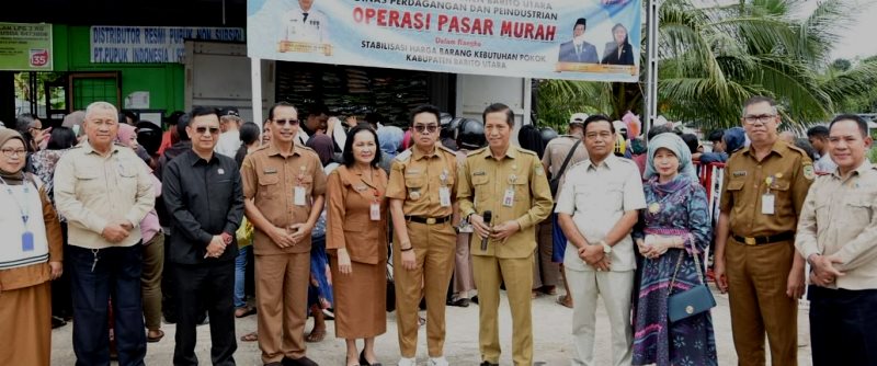 Pemkab Barito Utara Bantu Warga Lewat Pasar Murah