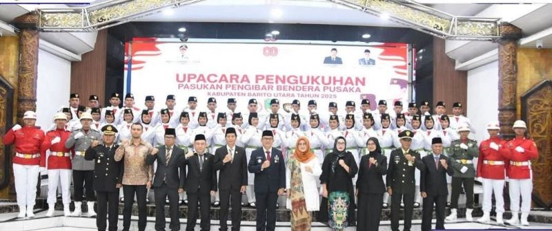 Pengukuhan Paskibraka Dorong Semangat Disiplin dan Bangsa