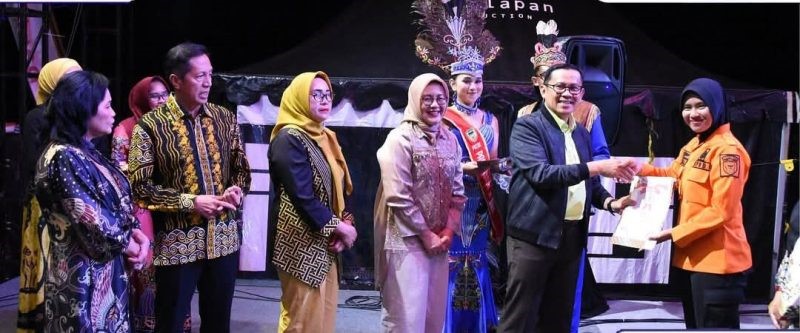Pj Bupati Barito Utara Pimpin Resepsi Kenegaraan, Ajak Masyarakat Bangun Daerah