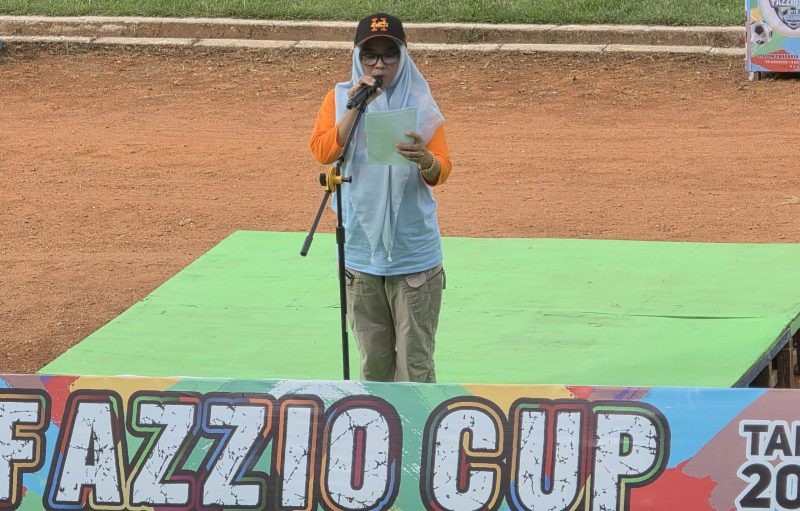 Pemkab Barut Buka Kejuaraan Sepak Bola Fazzio Cup 2025