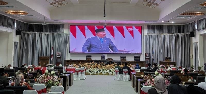 Dengarkan Pidato Presiden, DPRD Barito Utara Siapkan Penyesuaian Kebijakan Daerah