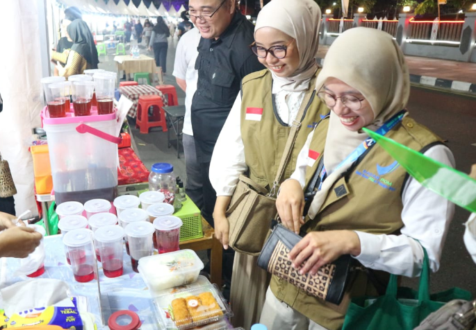 Disperindag Kalteng dan BPOM Awasi Keamanan Makanan di Car Free Night