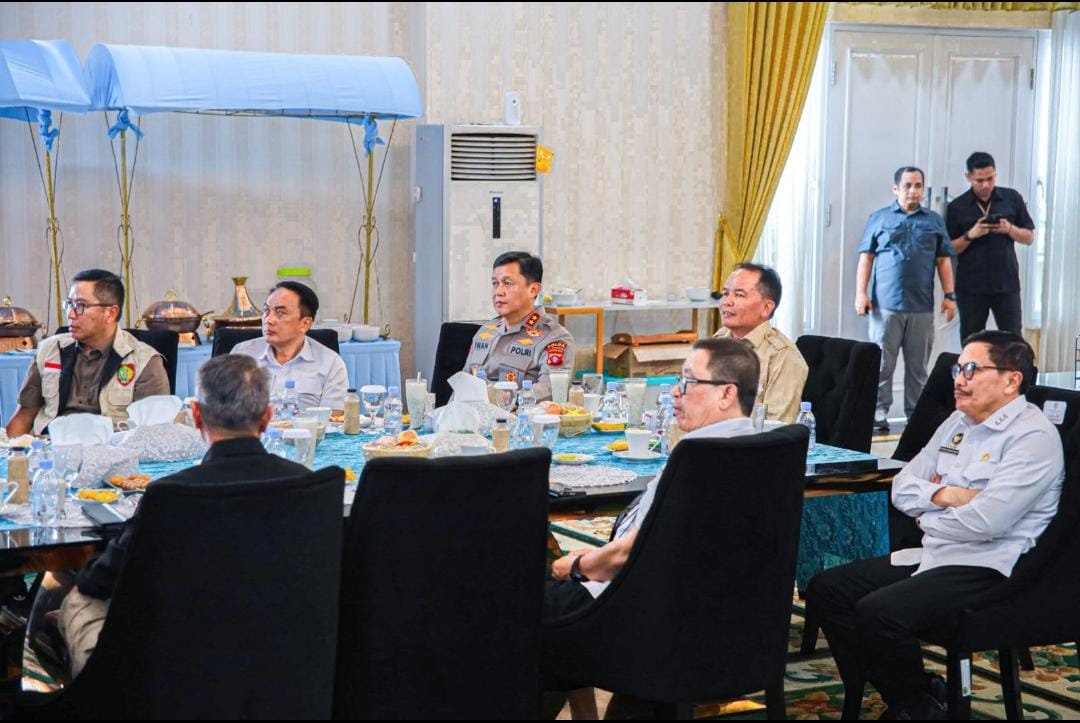 Agustiar Sabran Pimpin Rakor Forkopimcam Demi PSU Damai di Barut