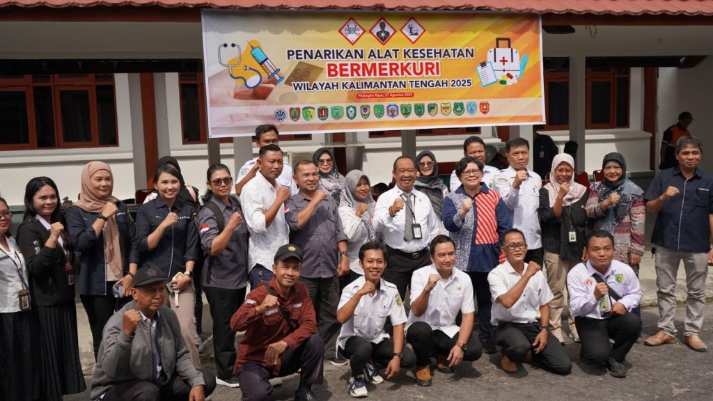 DLH Kalteng Genjot Penarikan Alkes Bermerkuri 2025
