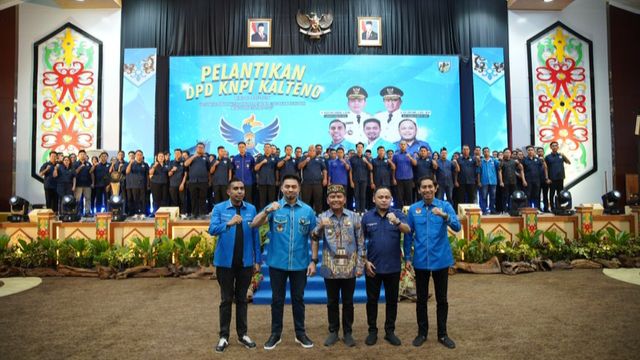 Gubernur Agustiar Dorong KNPI Jadi Motor Perubahan Pemuda Kalteng