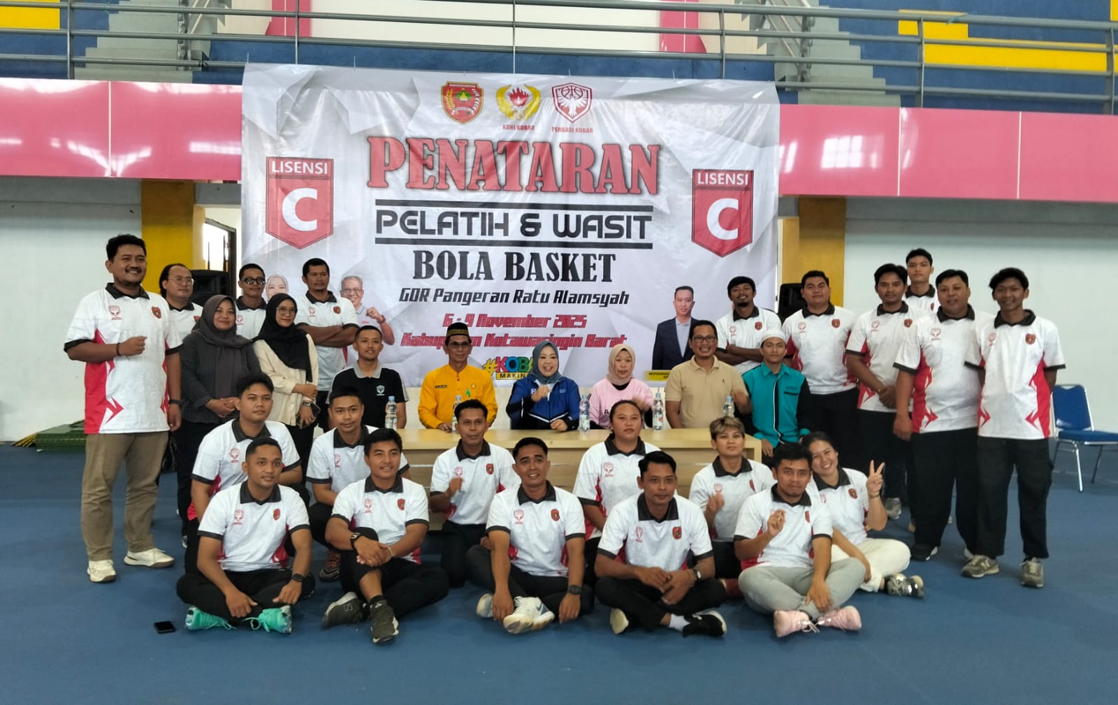 Bupati Kobar Buka Penataran Pelatih dan Wasit Basket, Tekankan Target Emas di Porprov 2026