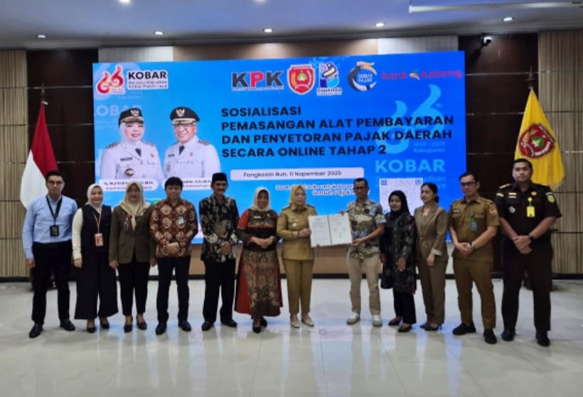 Transparansi Pajak Diperkuat, Pemkab Kobar Gelar Sosialisasi Tapping Box Tahap II