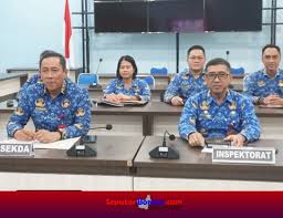 Pj Sekda Katingan Ikuti Rakor APBD 2025, Dorong Efisiensi Anggaran Daerah