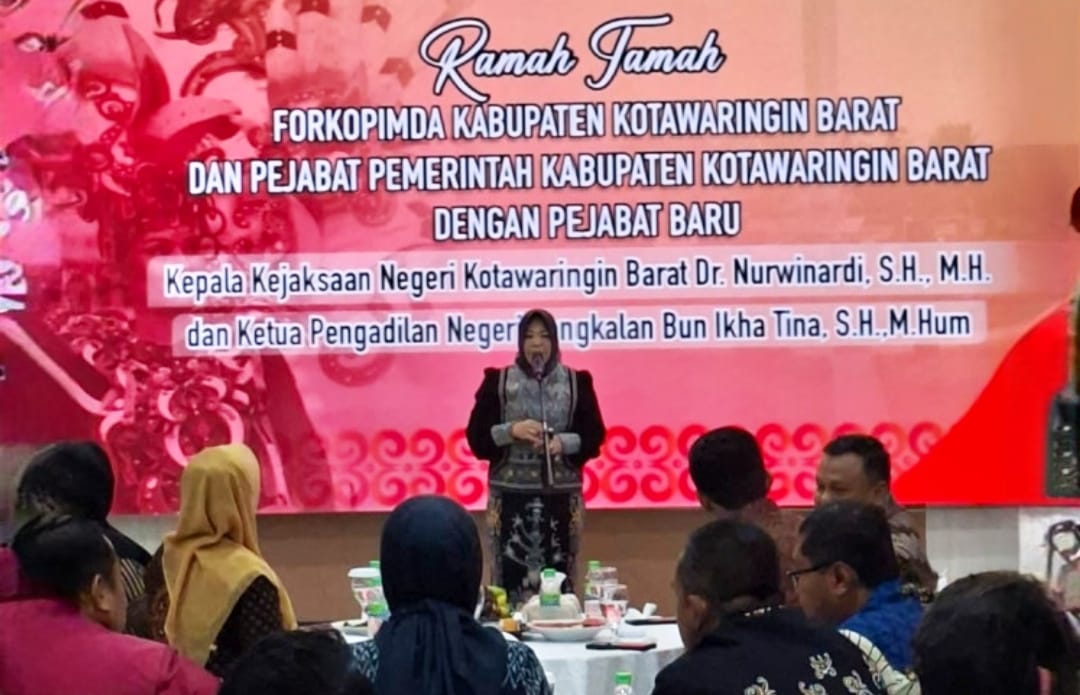 Bupati Nurhidayah Sambut Pejabat Hukum Baru, Tegaskan Kompak Bangun Kobar Makin Jaya