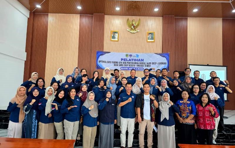 SMPN 1 Muara Teweh Genjot Kualitas Guru Lewat Pelatihan Deep Learning