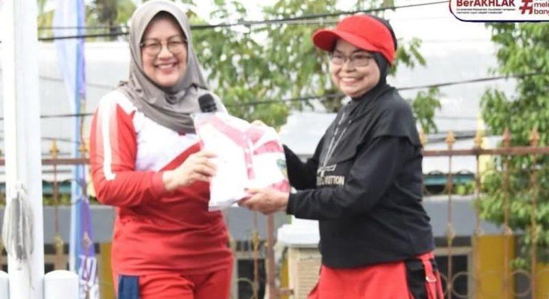 TP-PKK Barut Dorong Hidup Sehat Lewat Senam Rutin