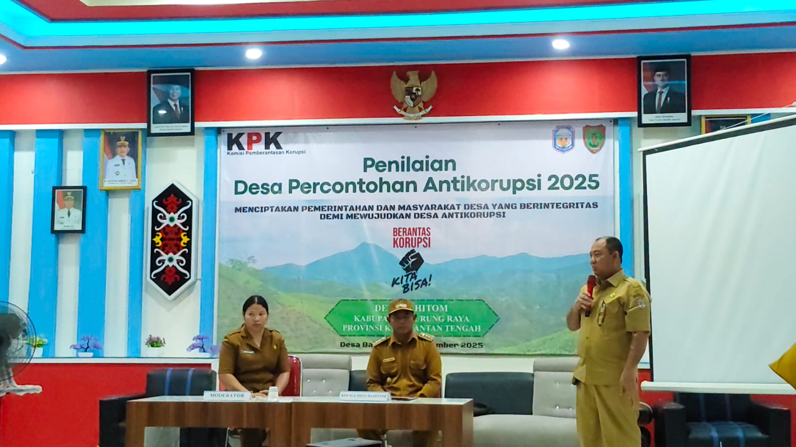 Desa Bahitom Raih Predikat Desa Percontohan Anti Korupsi 2025