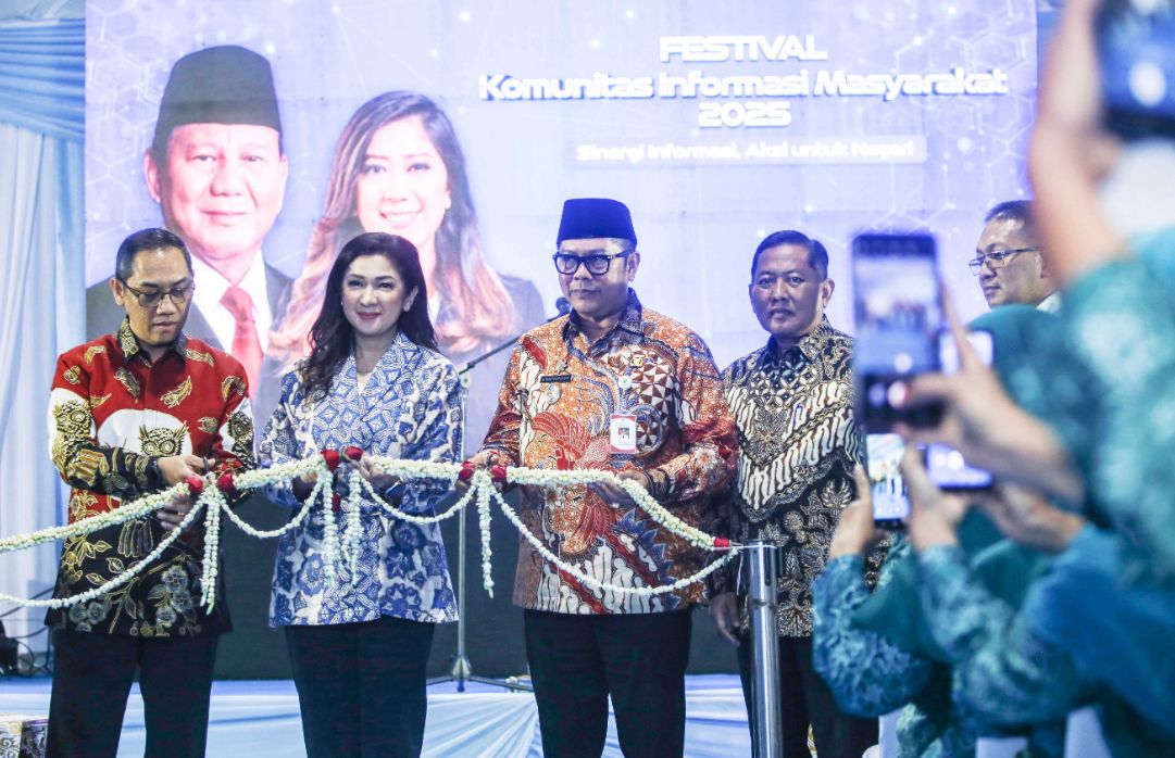 Diskominfosantik Kalteng Ikuti KIMFest 2025 Tangerang