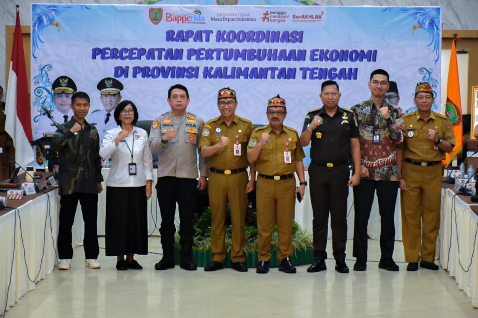 Rakor Ekonomi Kalteng: Dorong Pertumbuhan dan Pemerataan Fiskal